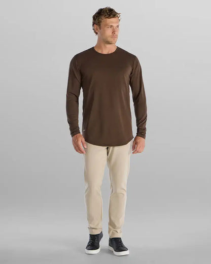 Drop-Cut Long Sleeve: LUX