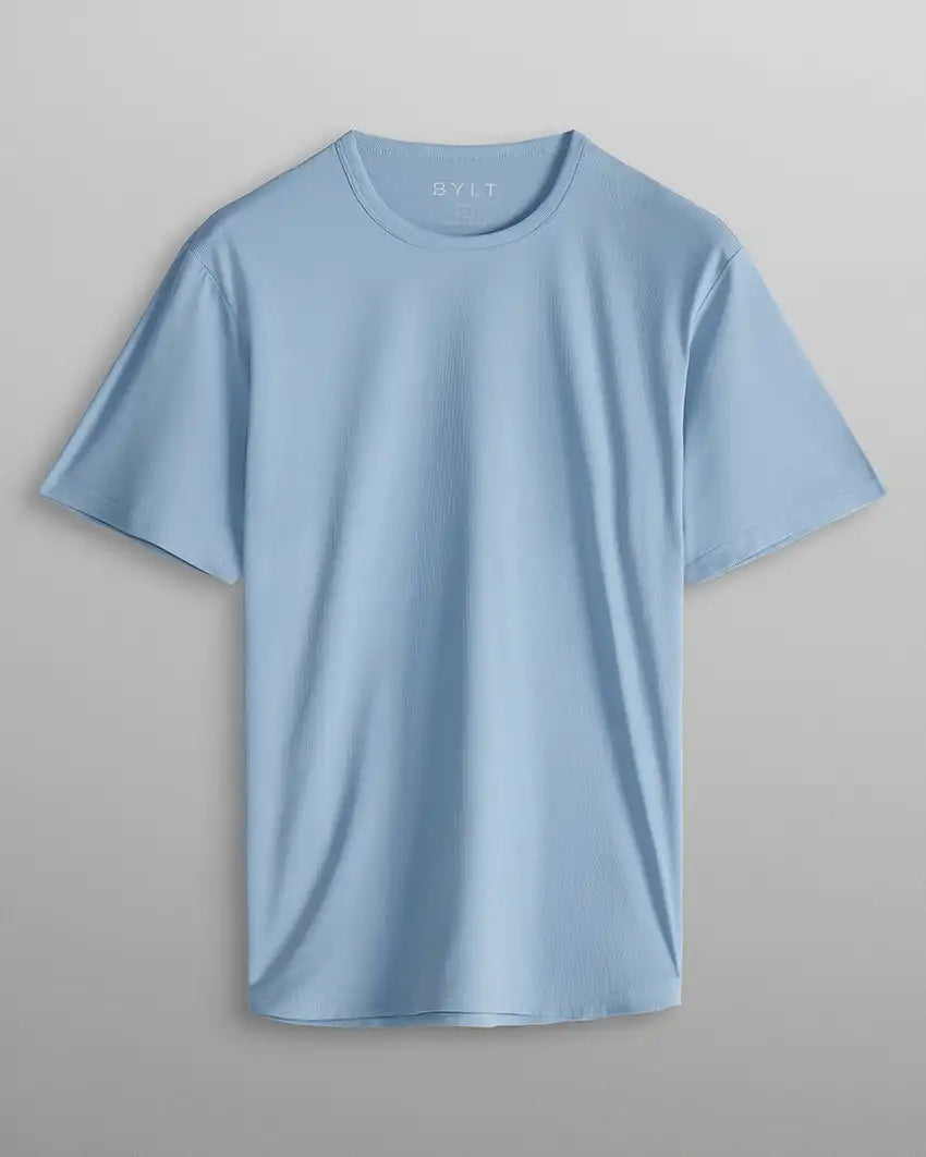 Adaptive Micro Waffle Short Sleeve Drop-Cut