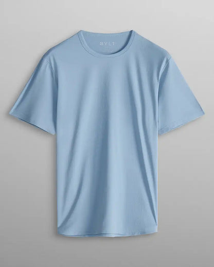 Adaptive Micro Waffle Short Sleeve Drop-Cut