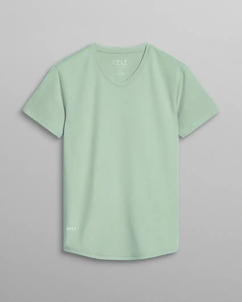 Drop-Cut V-Neck: BYLT Signature