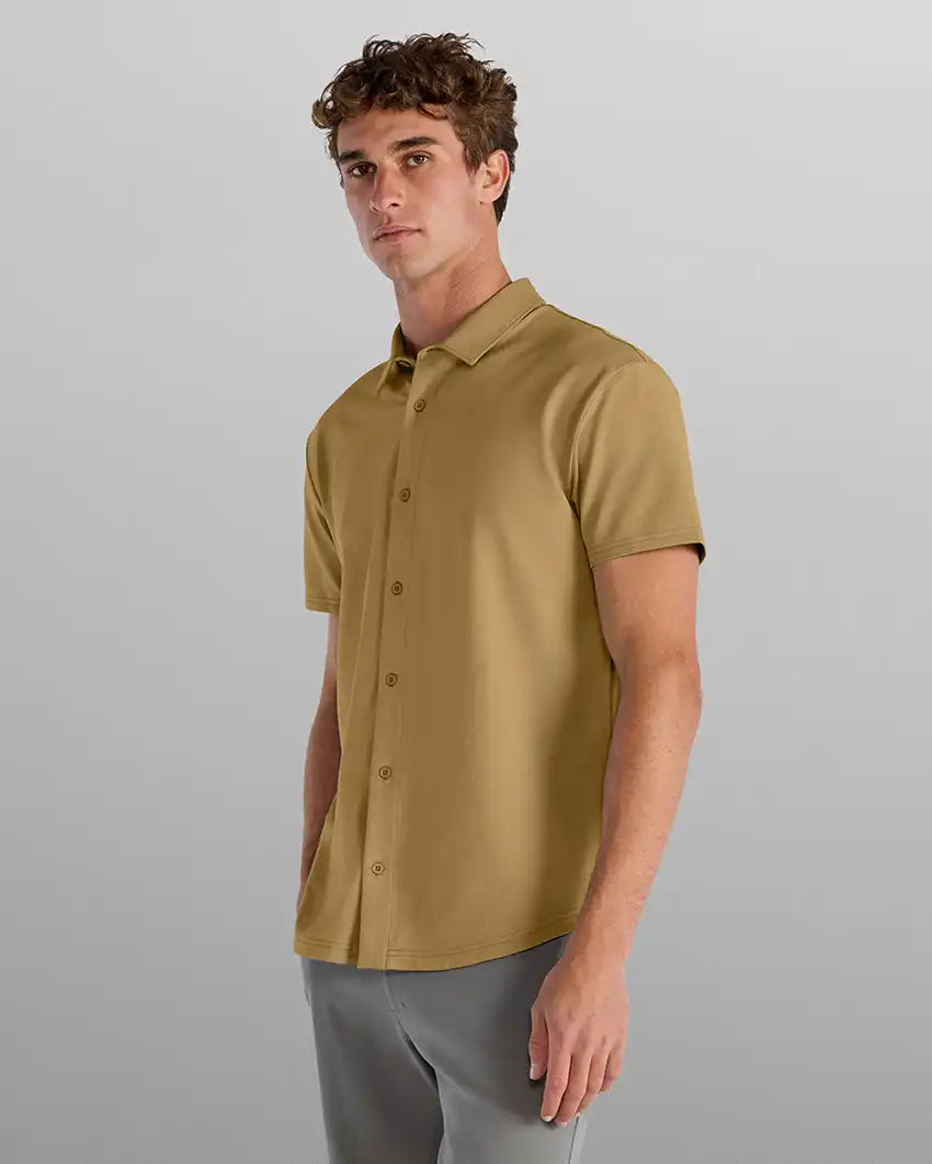 LUX Short Sleeve Button Down