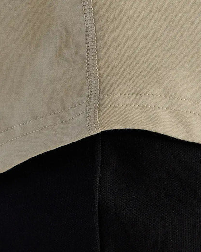 Drop-Cut Long Sleeve: LUX Polo