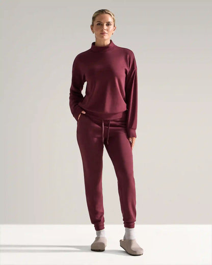 Opal Mockneck Pullover