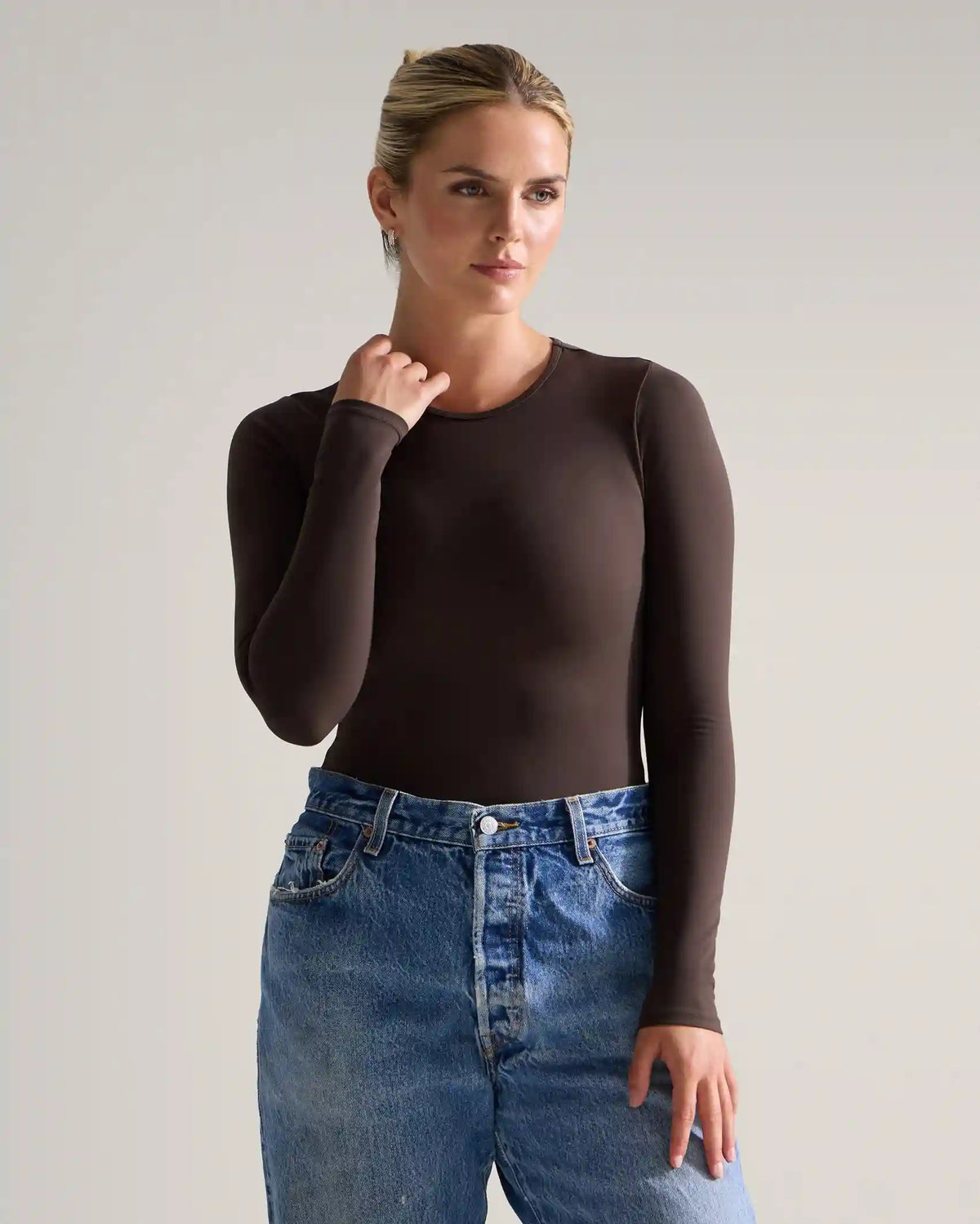 Balm Crew Long Sleeve Bodysuit