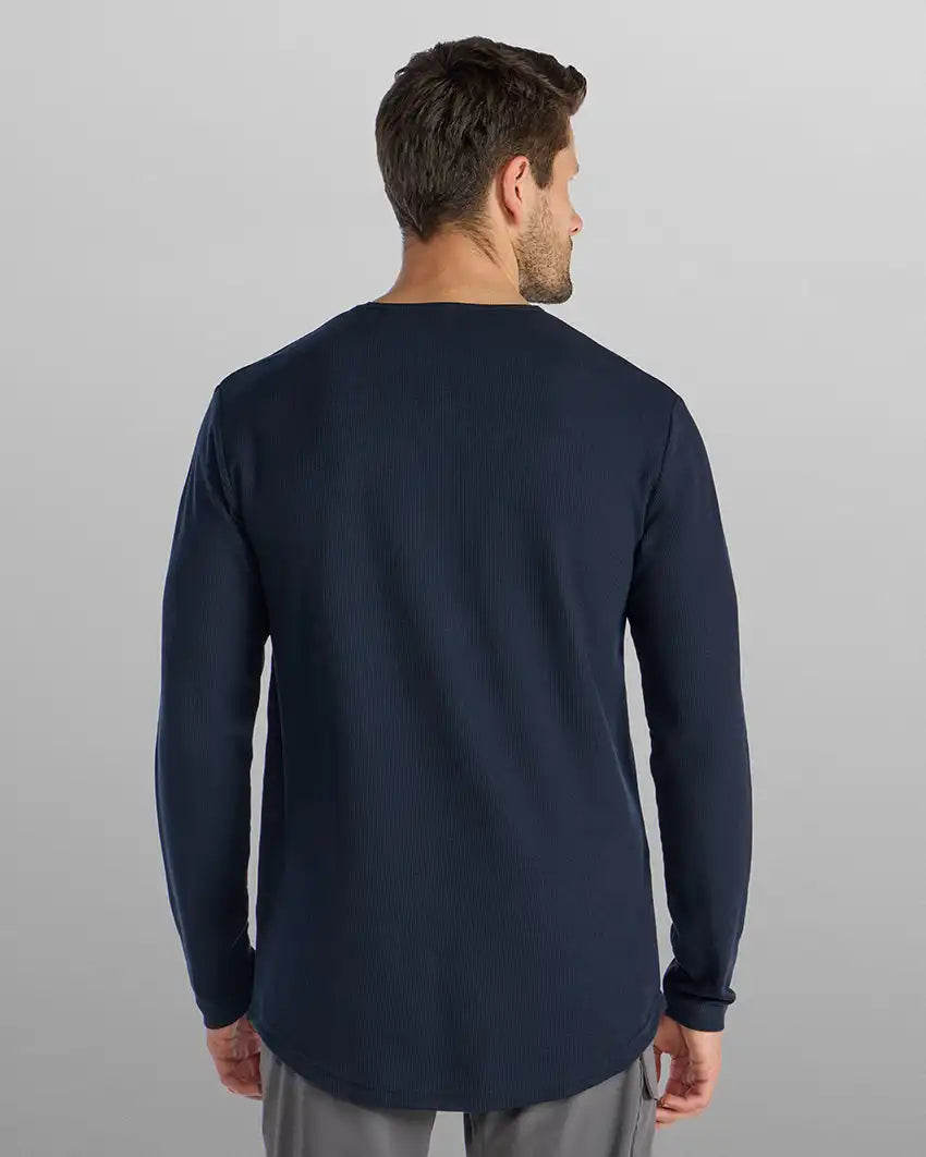 Thermal Drop-Cut Long Sleeve