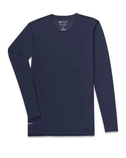 Long Sleeve: BYLT Signature Split Hem