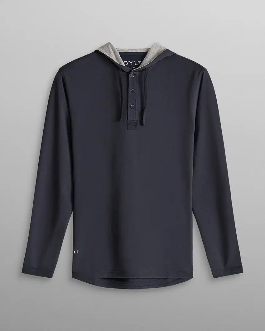 Drop-Cut: LUX Hooded Henley