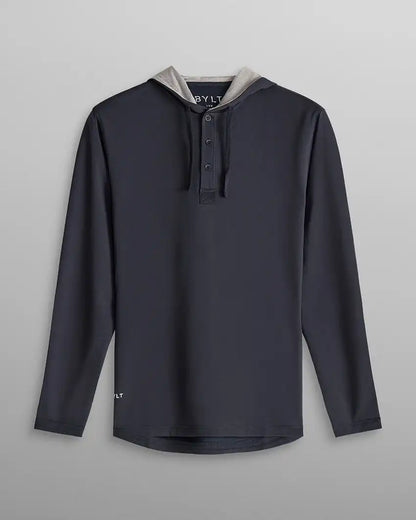 Drop-Cut: LUX Hooded Henley
