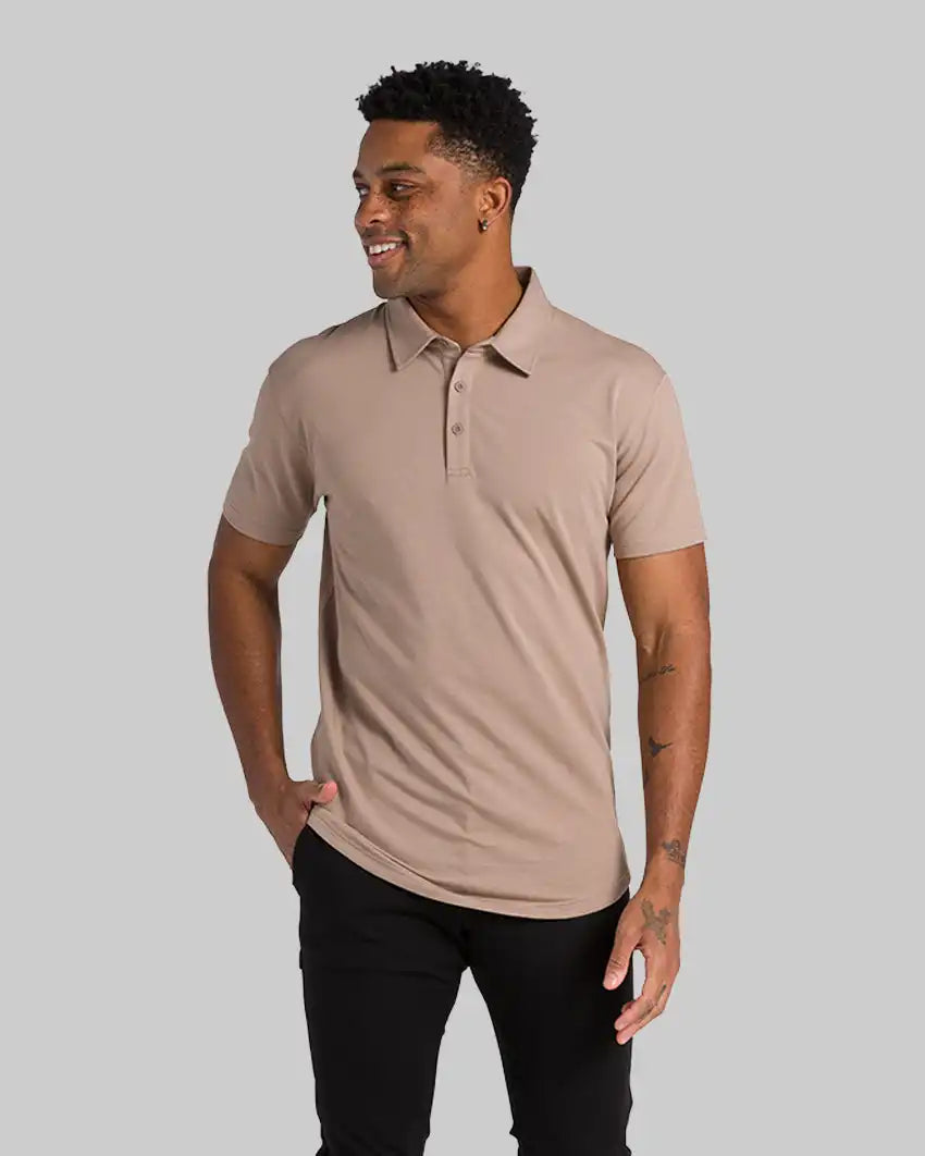 Drop-Cut Polo: BYLT Signature