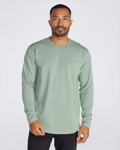 Drop-Cut Long Sleeve: BYLT Signature