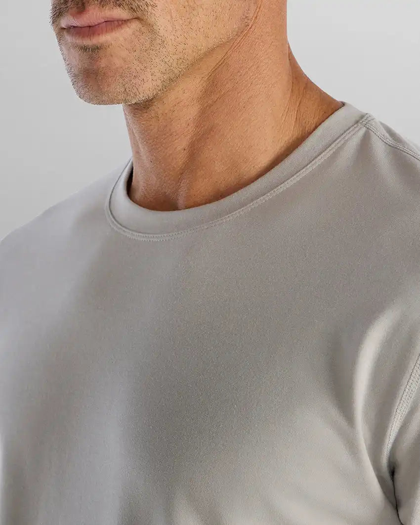 Long Sleeve: BYLT Signature Split Hem