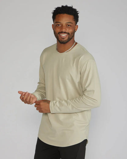 Drop-Cut Long Sleeve: BYLT Signature