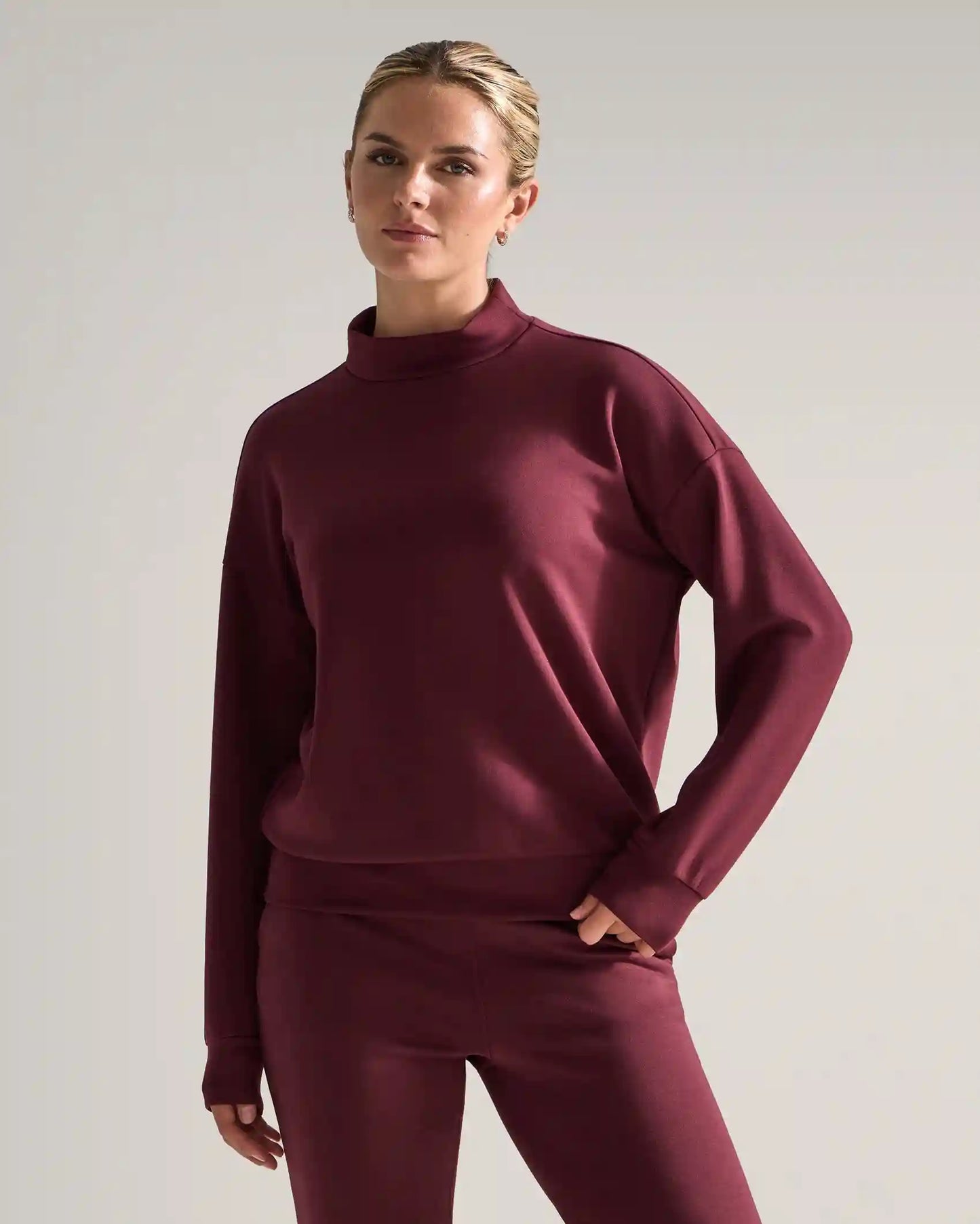 Opal Mockneck Pullover