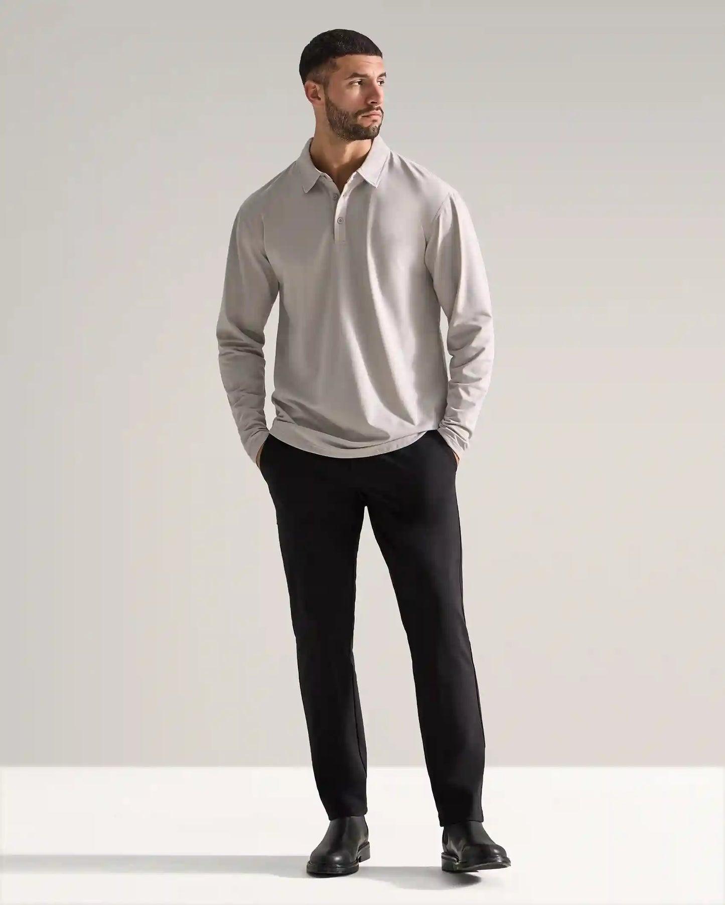 Signature Long Sleeve Polo