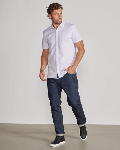 Vista Stretch Short Sleeve Button Down