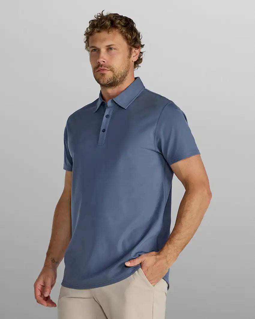 Everyday Drop-Cut Polo