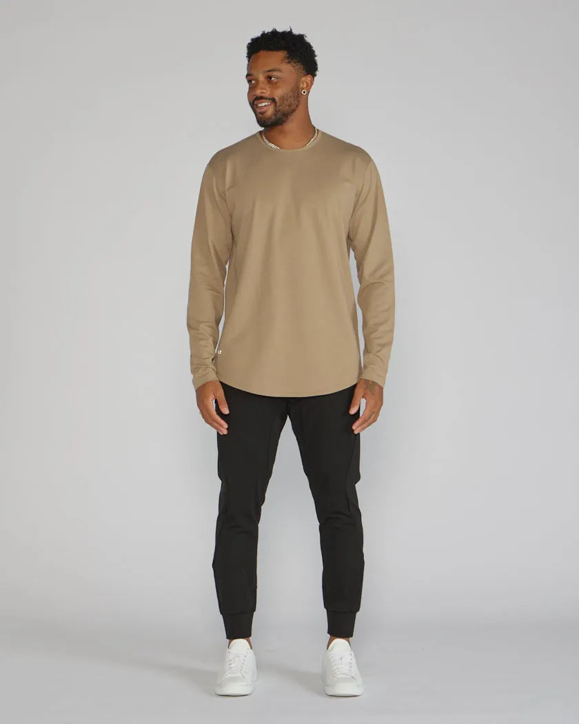 Drop-Cut Long Sleeve: BYLT Signature
