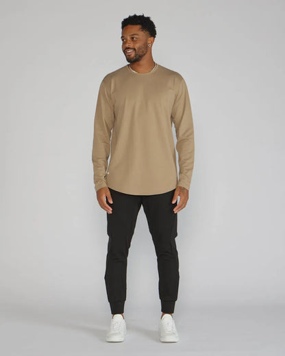 Drop-Cut Long Sleeve: BYLT Signature