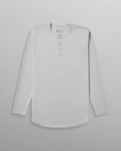 Cotton Long Sleeve Henley