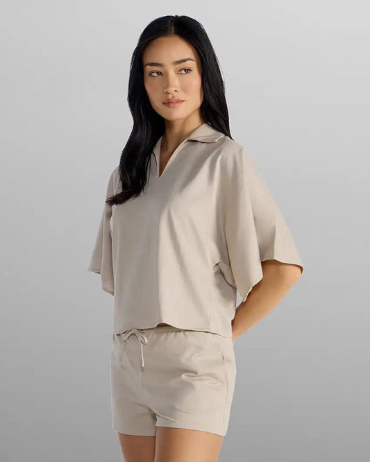 Women's Lightweight Herringbone Top