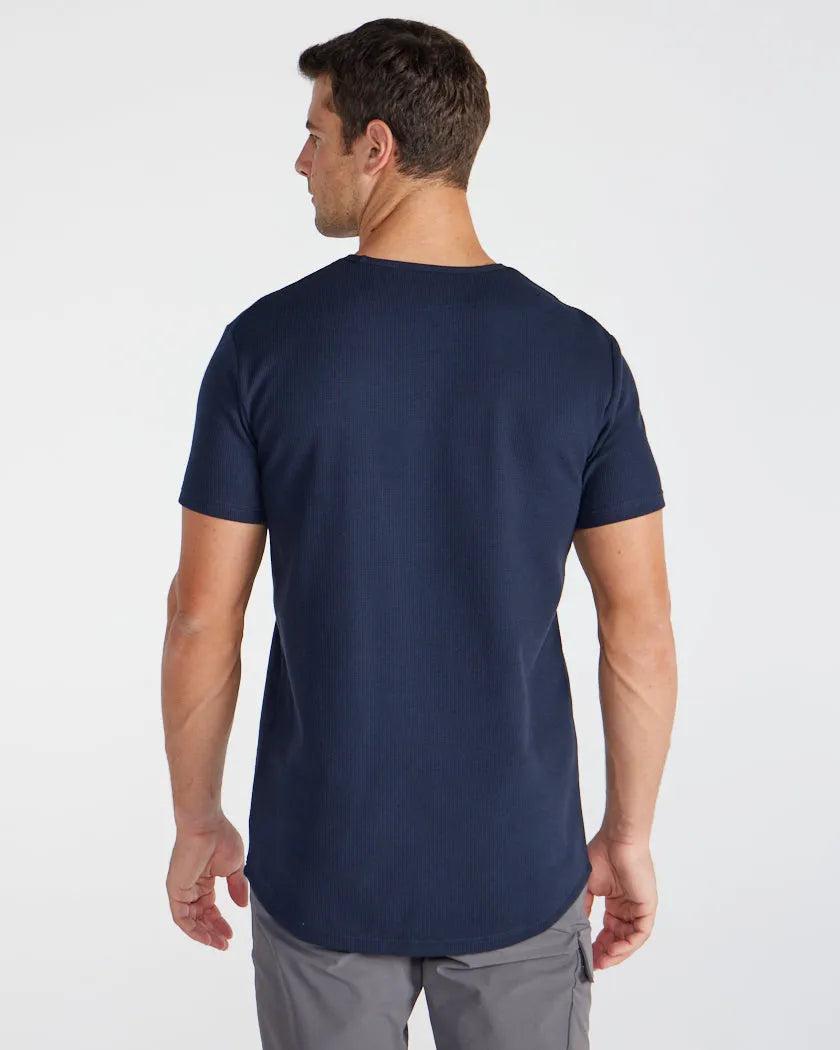 Thermal Short Sleeve Drop-Cut
