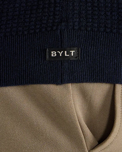 Textured Knit Polo