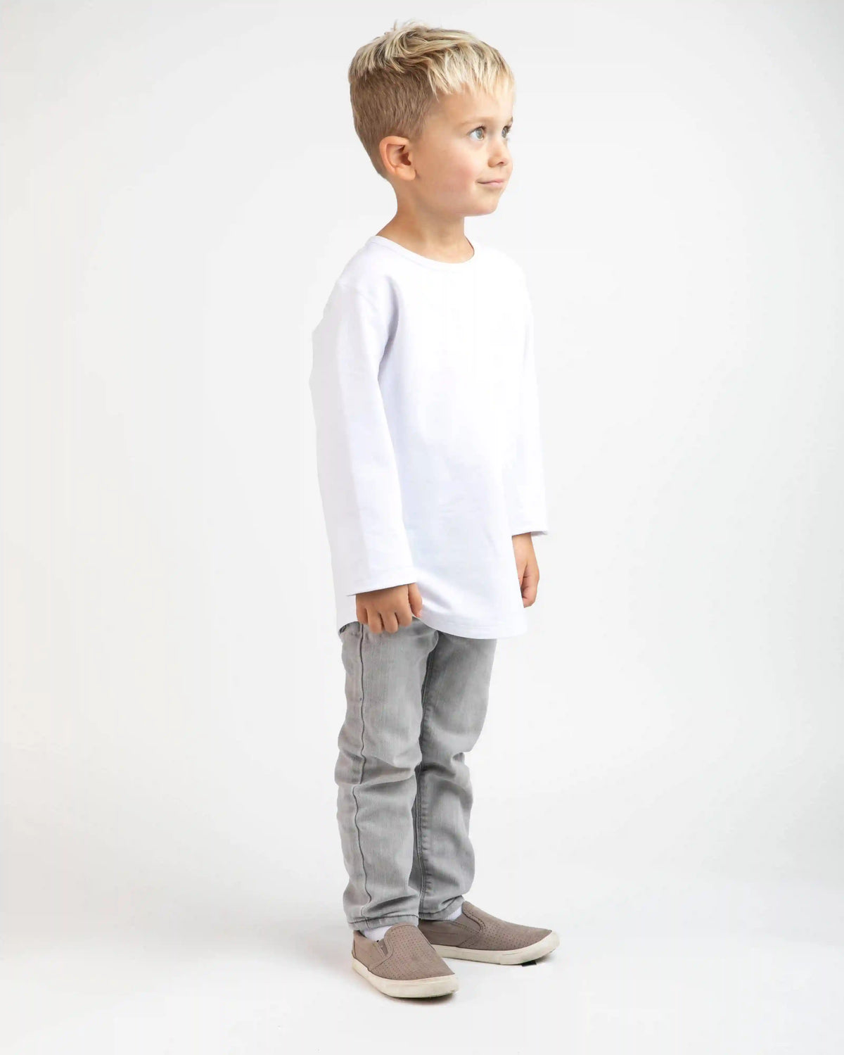 Kid's Drop-Cut Long Sleeve: LUX