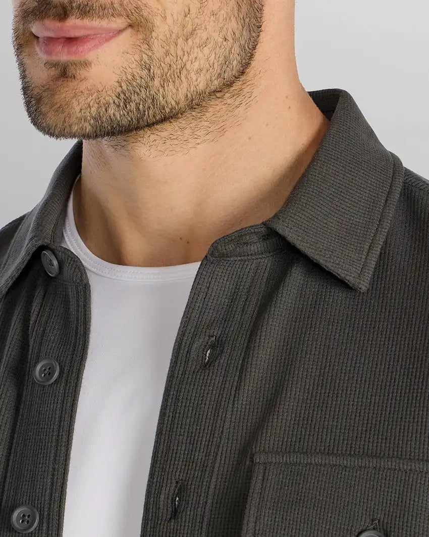Thermal Button Down
