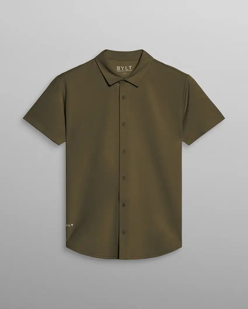LUX Short Sleeve Button Down
