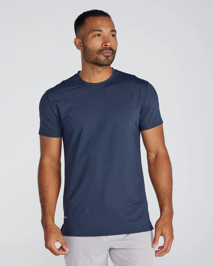 Pulse Short Sleeve Split Hem