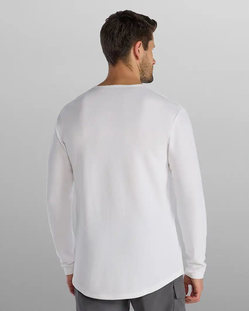 Thermal Drop-Cut Long Sleeve
