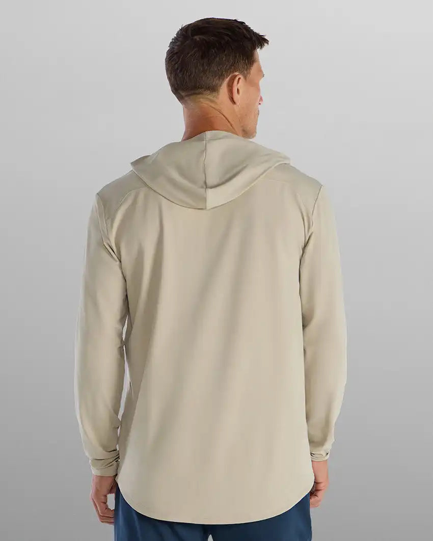 Pulse Pullover Drop-Cut Hoodie