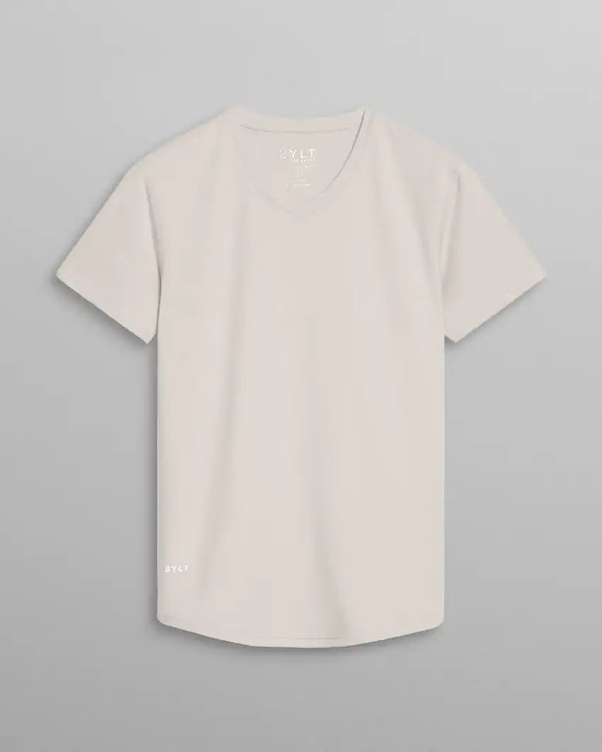 Drop-Cut V-Neck: BYLT Signature