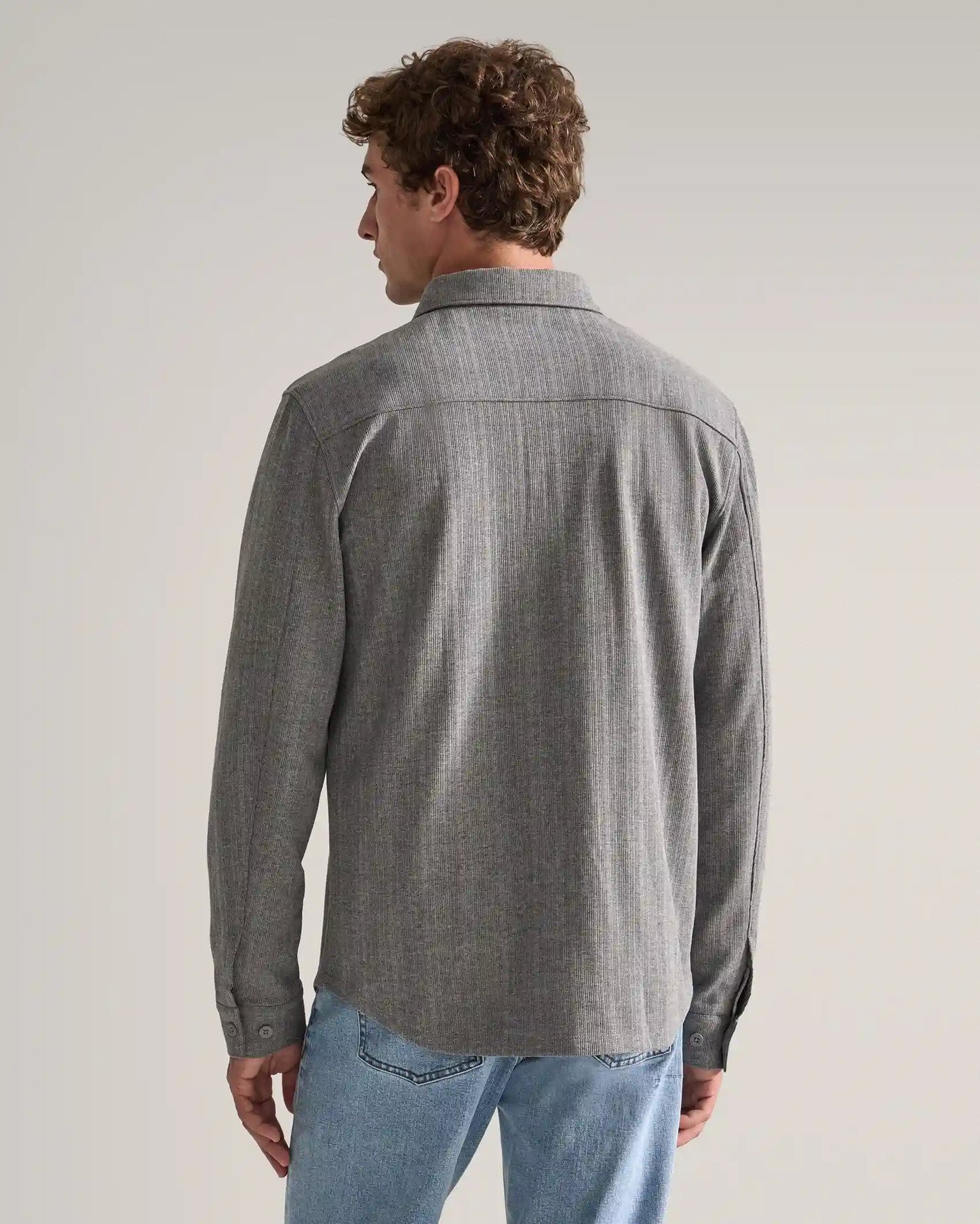 Framework Textured Knit Overshirt