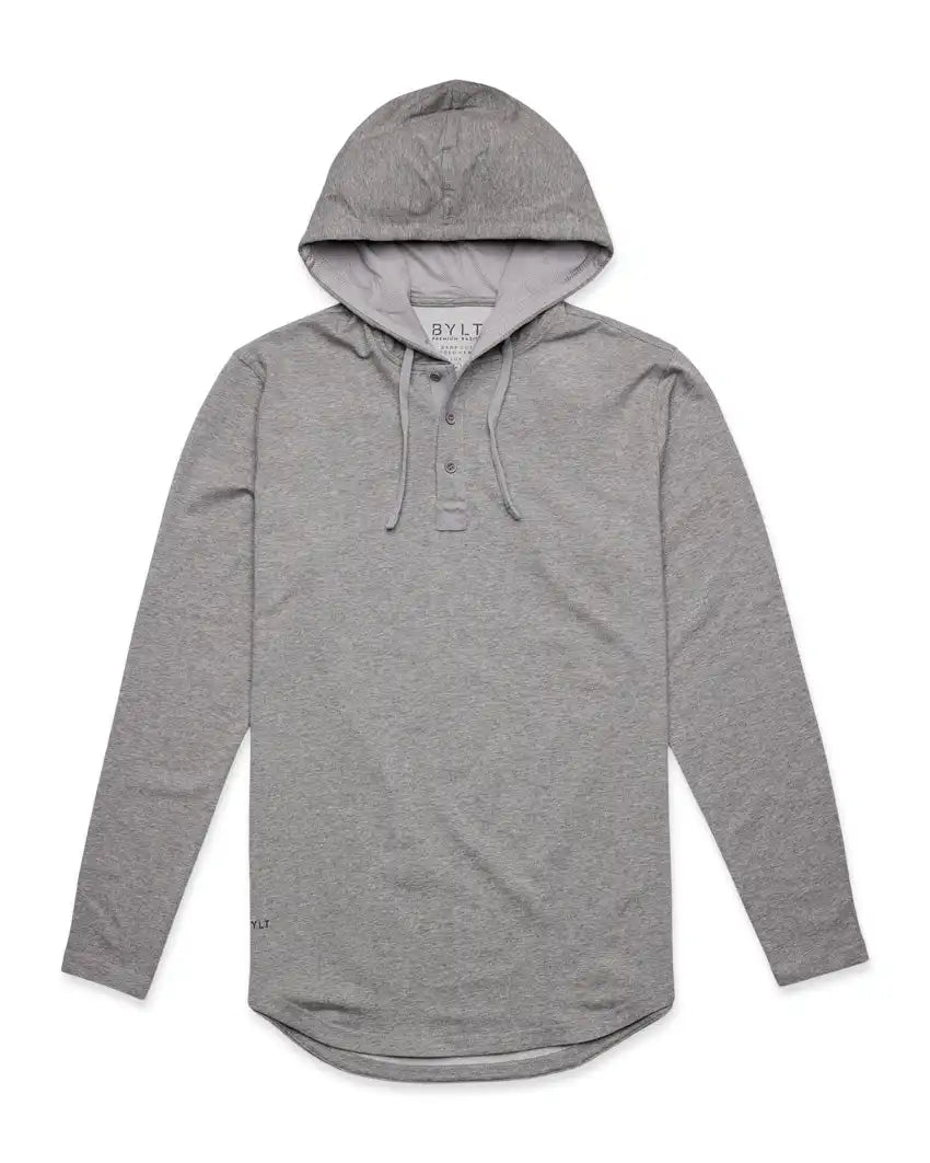 Drop-Cut: LUX Hooded Henley