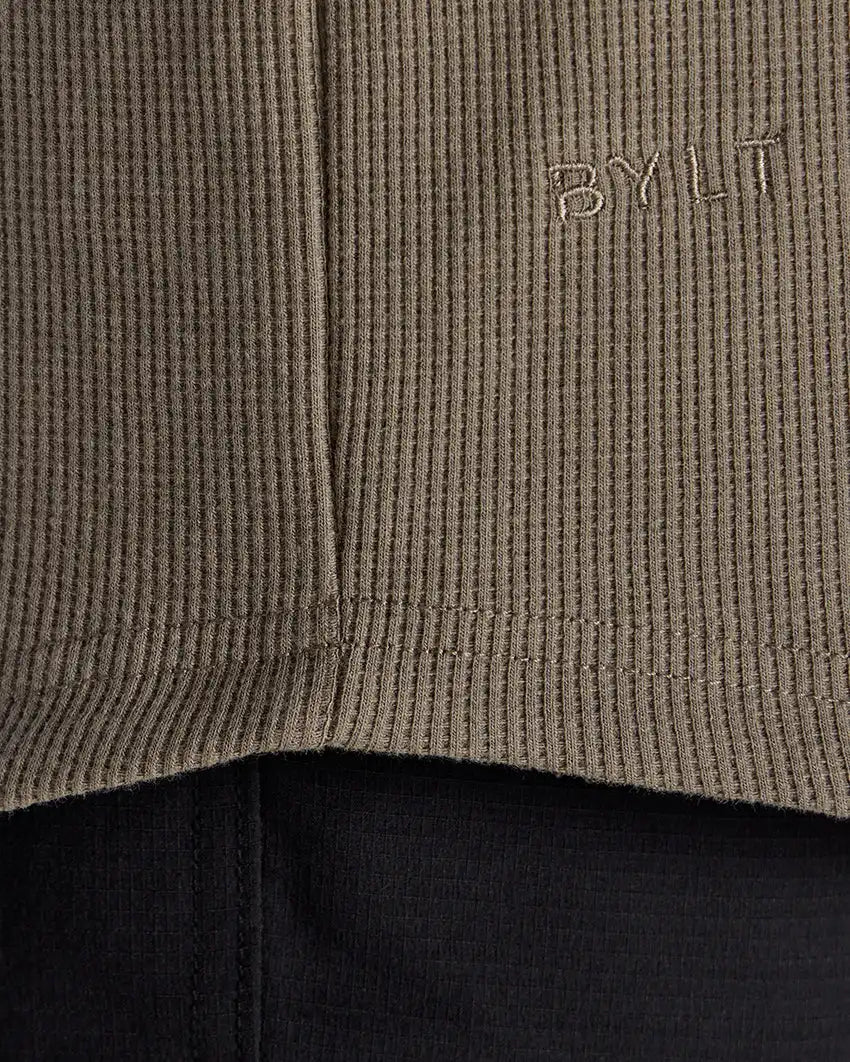 Thermal Drop-Cut Long Sleeve