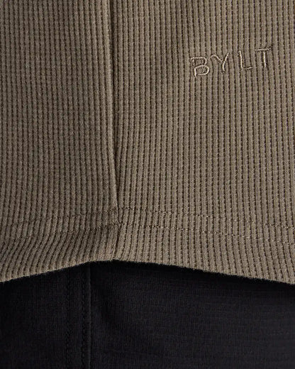 Thermal Drop-Cut Long Sleeve