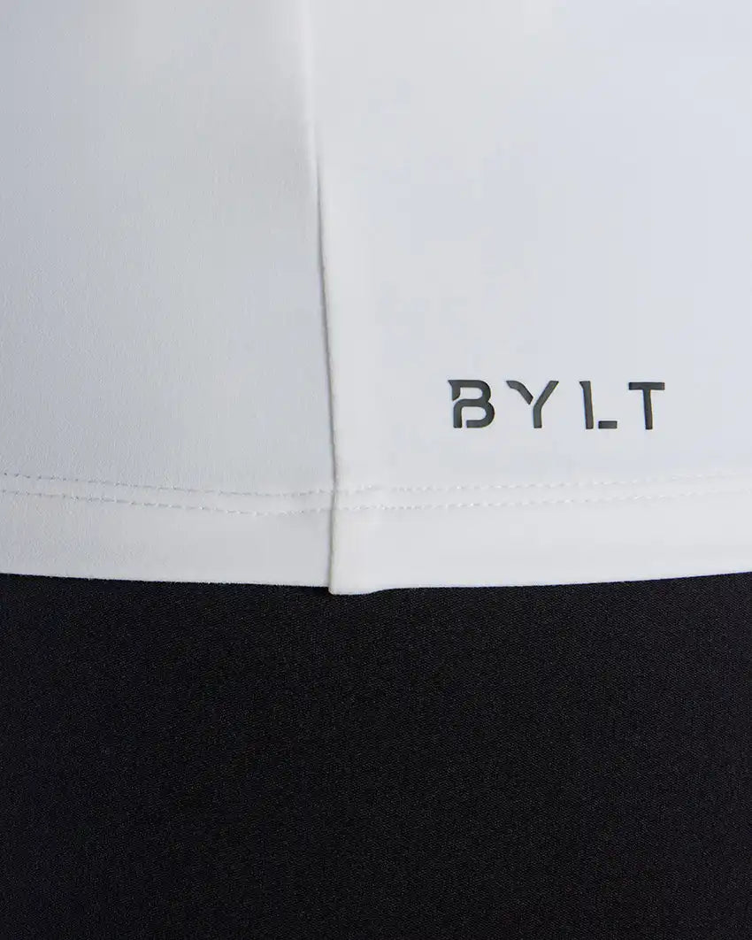 Balm Zip Long Sleeve Polo