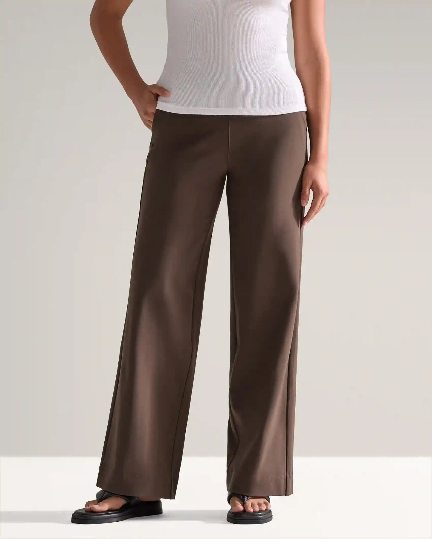 Midtown Wide-Leg Tailored Pant