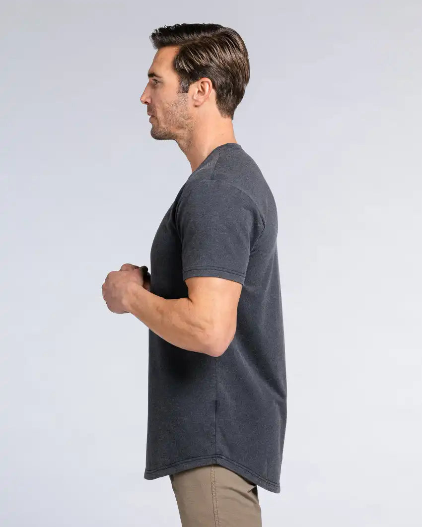 Drop-Cut V-Neck: LUX