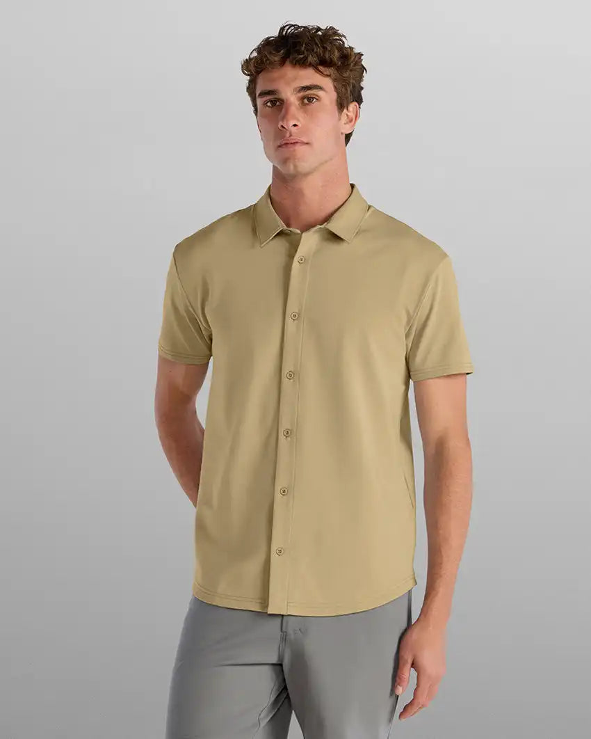 LUX Short Sleeve Button Down