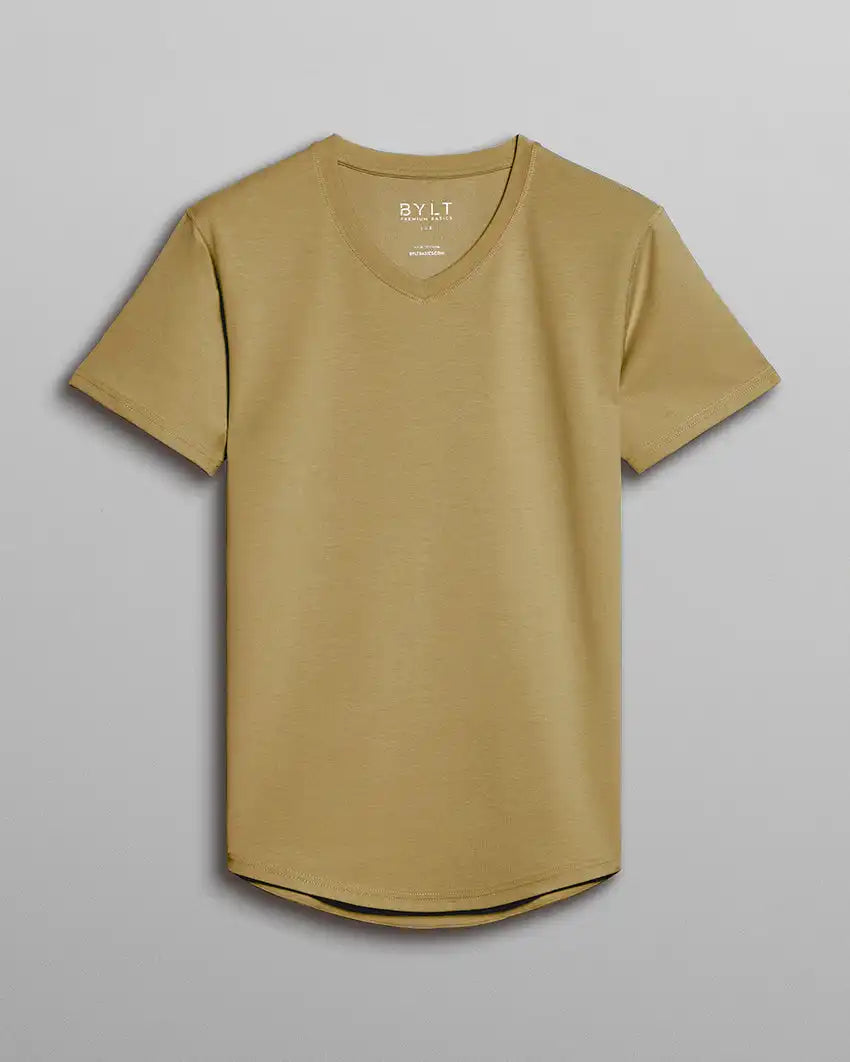 Drop-Cut V-Neck: LUX