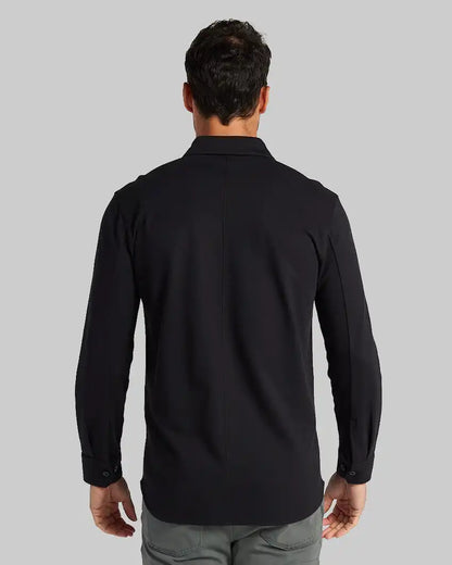 Bayside Oxford Long Sleeve Button Down