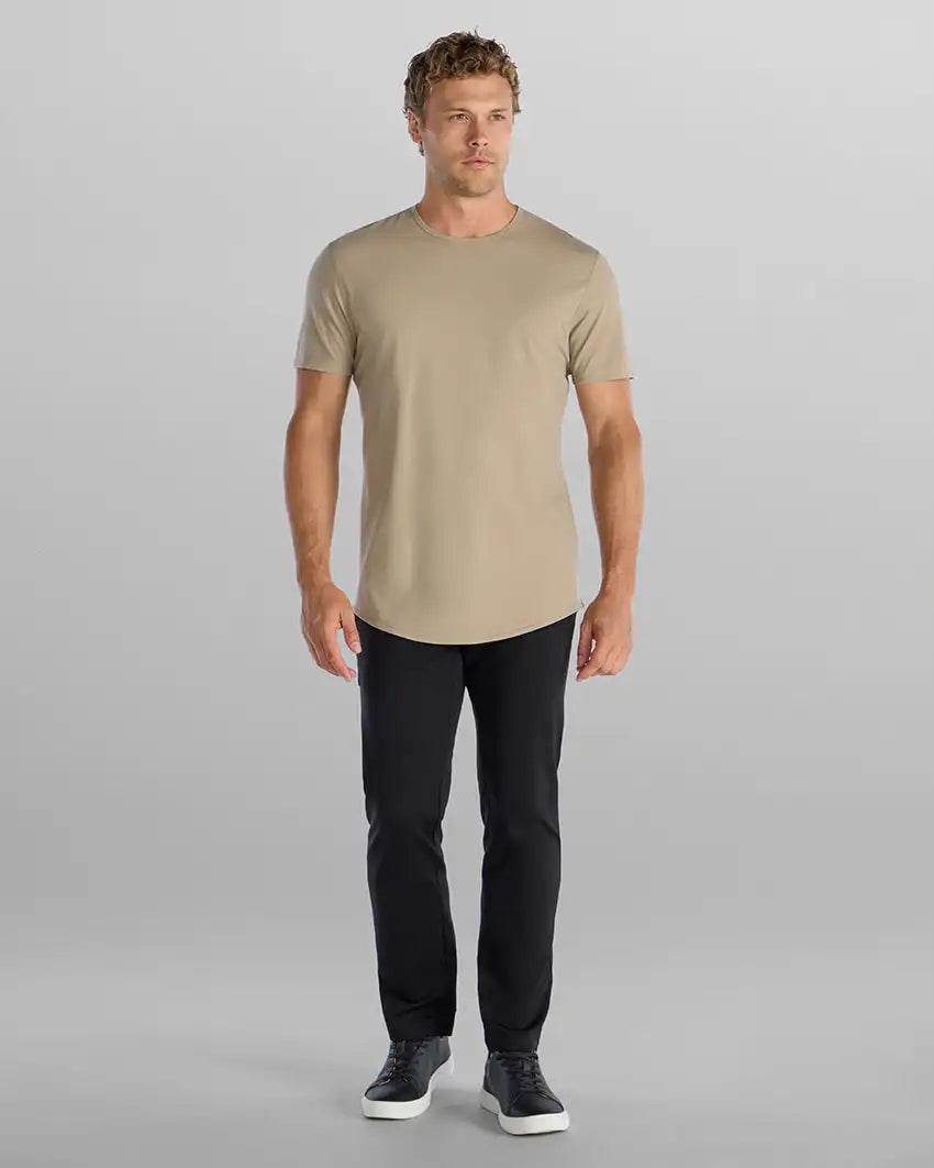 Everyday Short Sleeve Drop-Cut