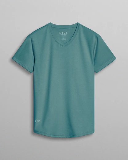 Drop-Cut V-Neck: BYLT Signature