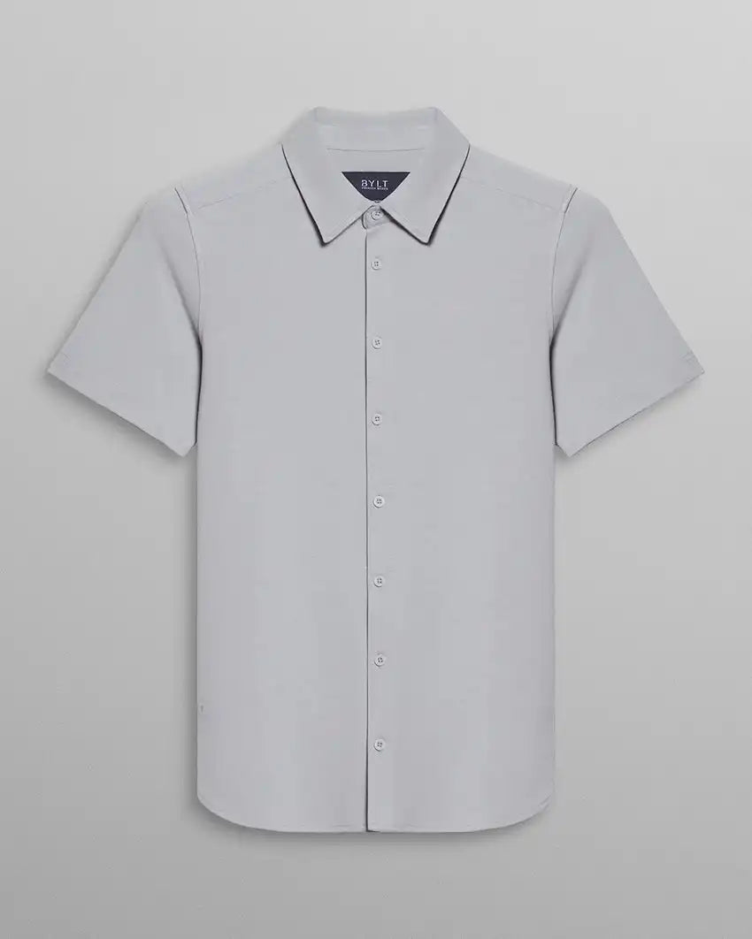 SoftBlend Short Sleeve Button Down
