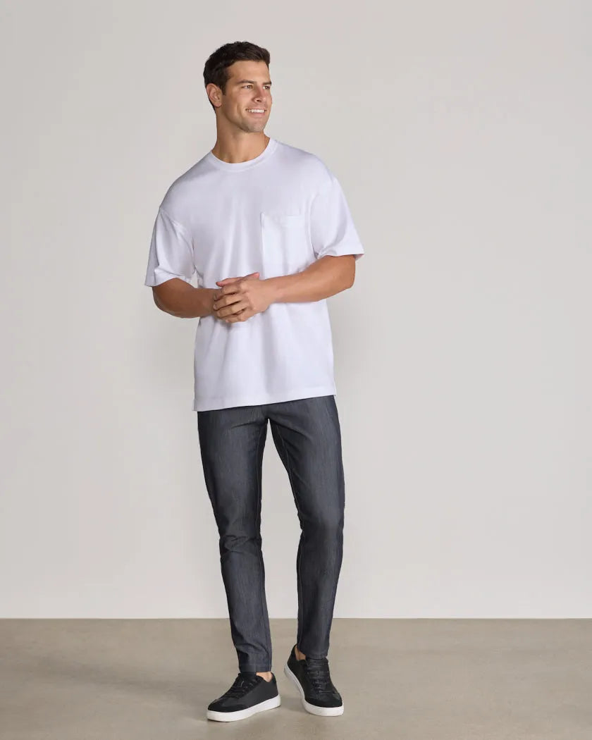 Cotton Short Sleeve Relaxed Pocket Tee