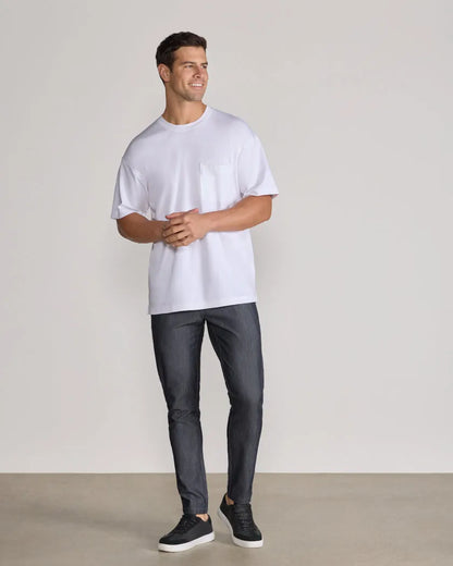 Cotton Short Sleeve Relaxed Pocket Tee