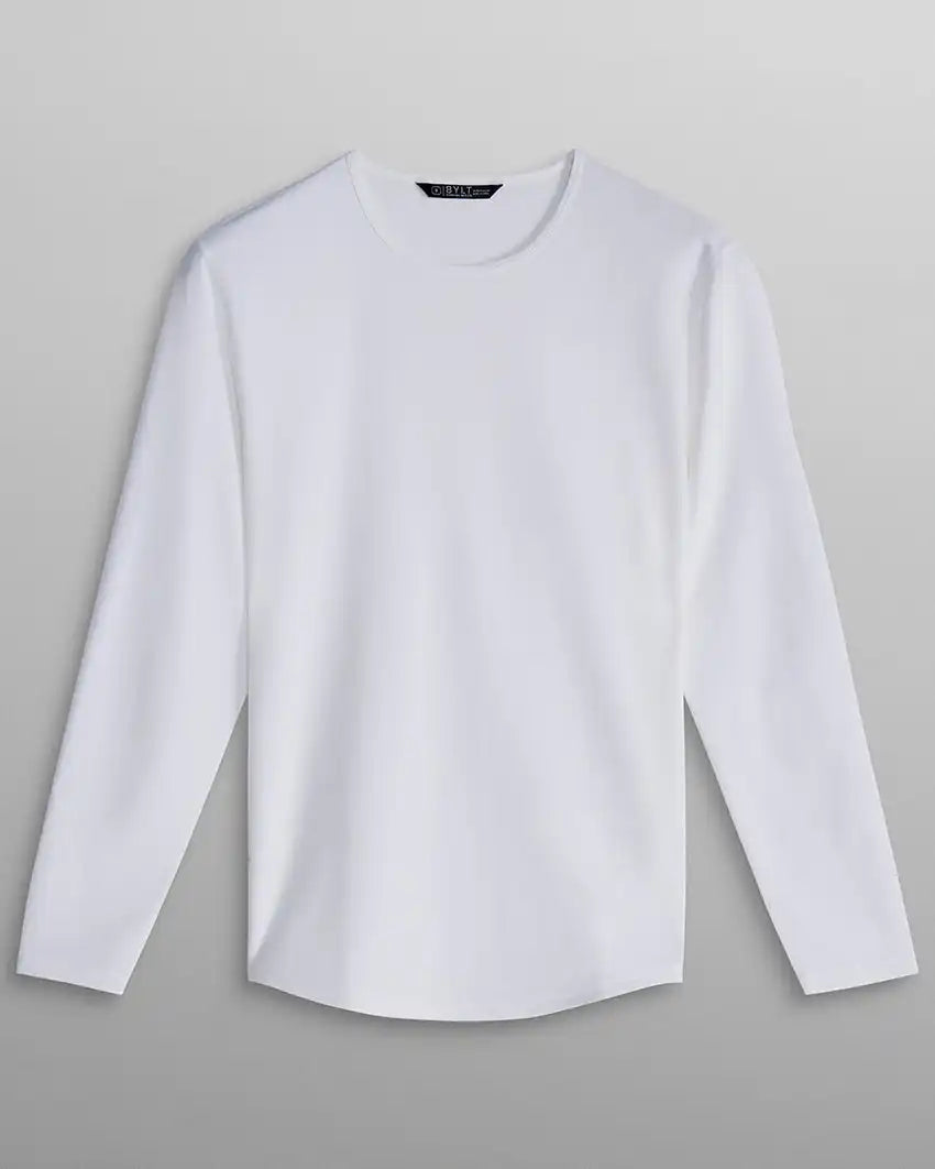 Everyday Long Sleeve Drop-Cut