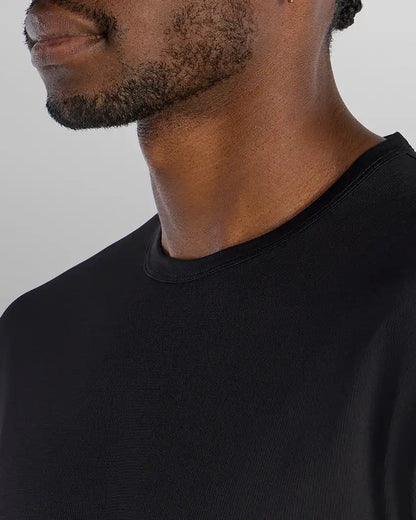 Adaptive Micro Waffle Short Sleeve Drop-Cut